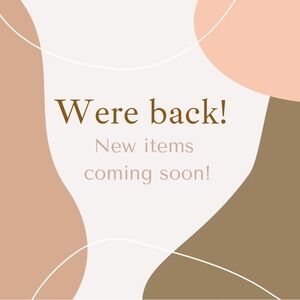 We’re Back everyone!